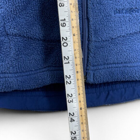 Patagonia Fleece Blue Regulator Polartec USA Made  Zip Sweater Jacket Women's XS - Picture 7 of 10